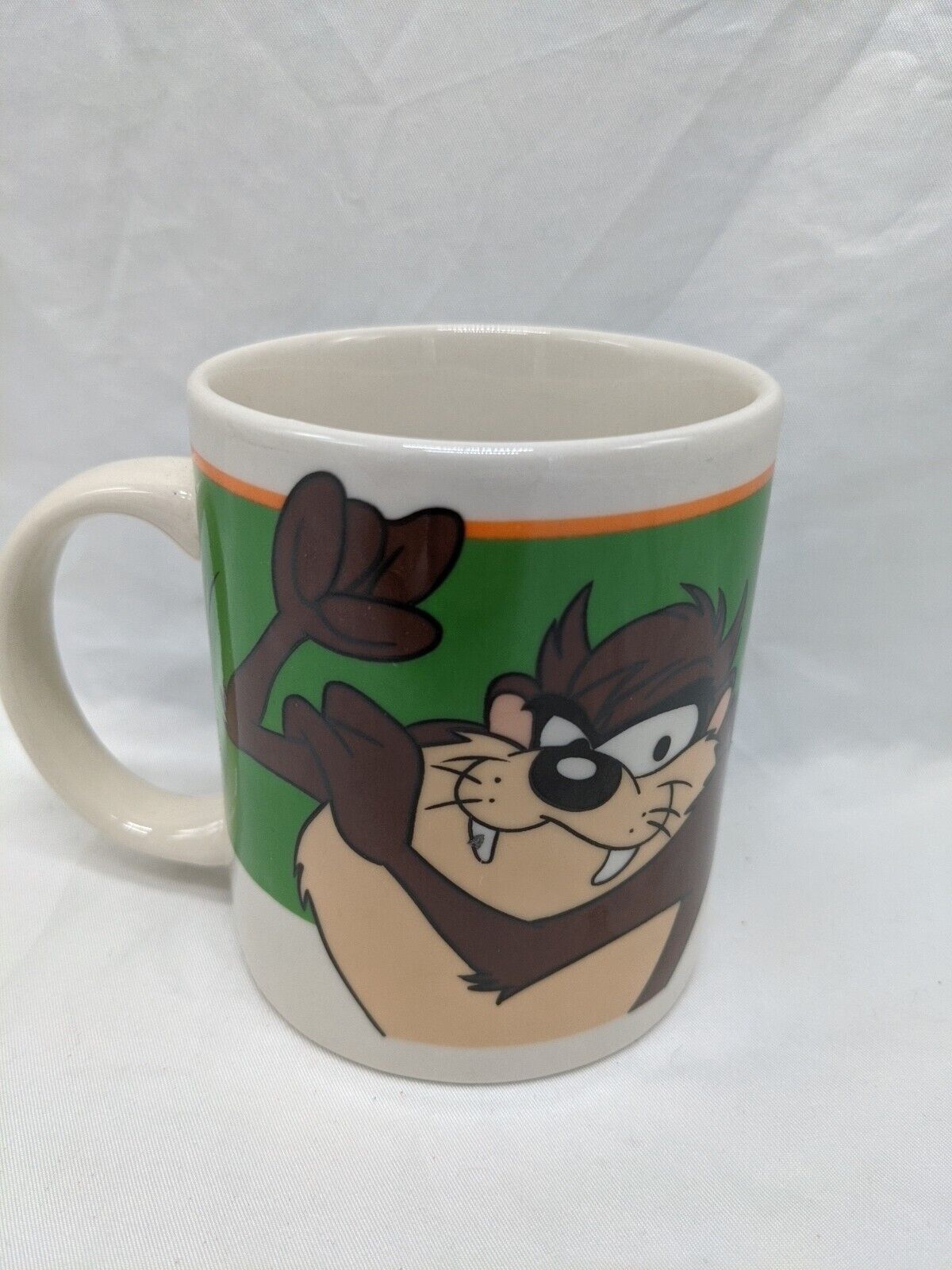 Vintage 1999 Looney Tunes Taz Mania Devil Mug