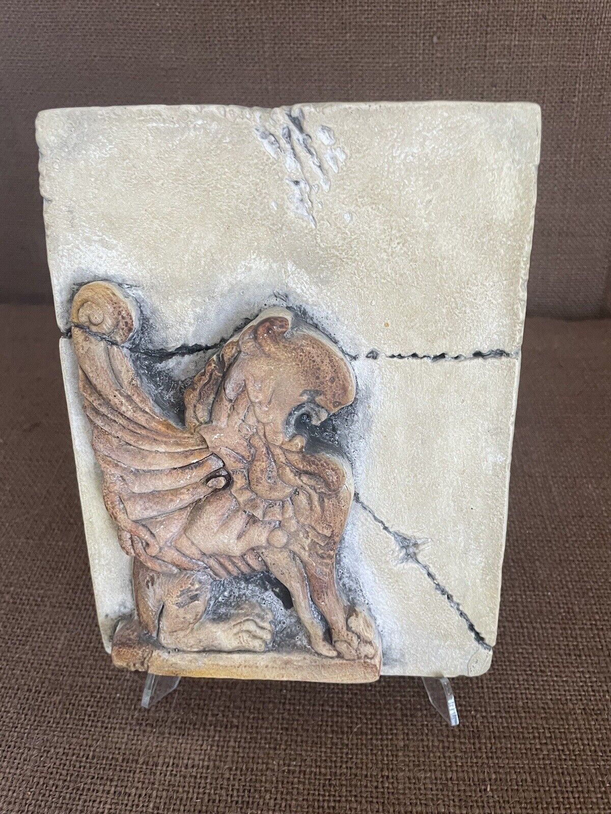 “SID DICKENS STYLE” MEMORY BLOCK TILE GRIFFIN CERAMIC POMPPEII SERIES 6 8 1.5 D