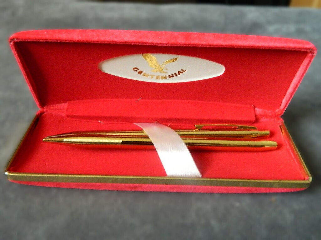 Centennial Gold COLORED  Retractable Pen & Mechanical Pencil
