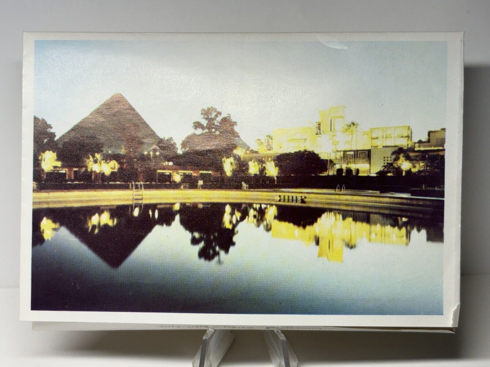 Mena House Hotel CAIRO Egypt Air Mail Advertising Envelope / Post Card Rare VTG