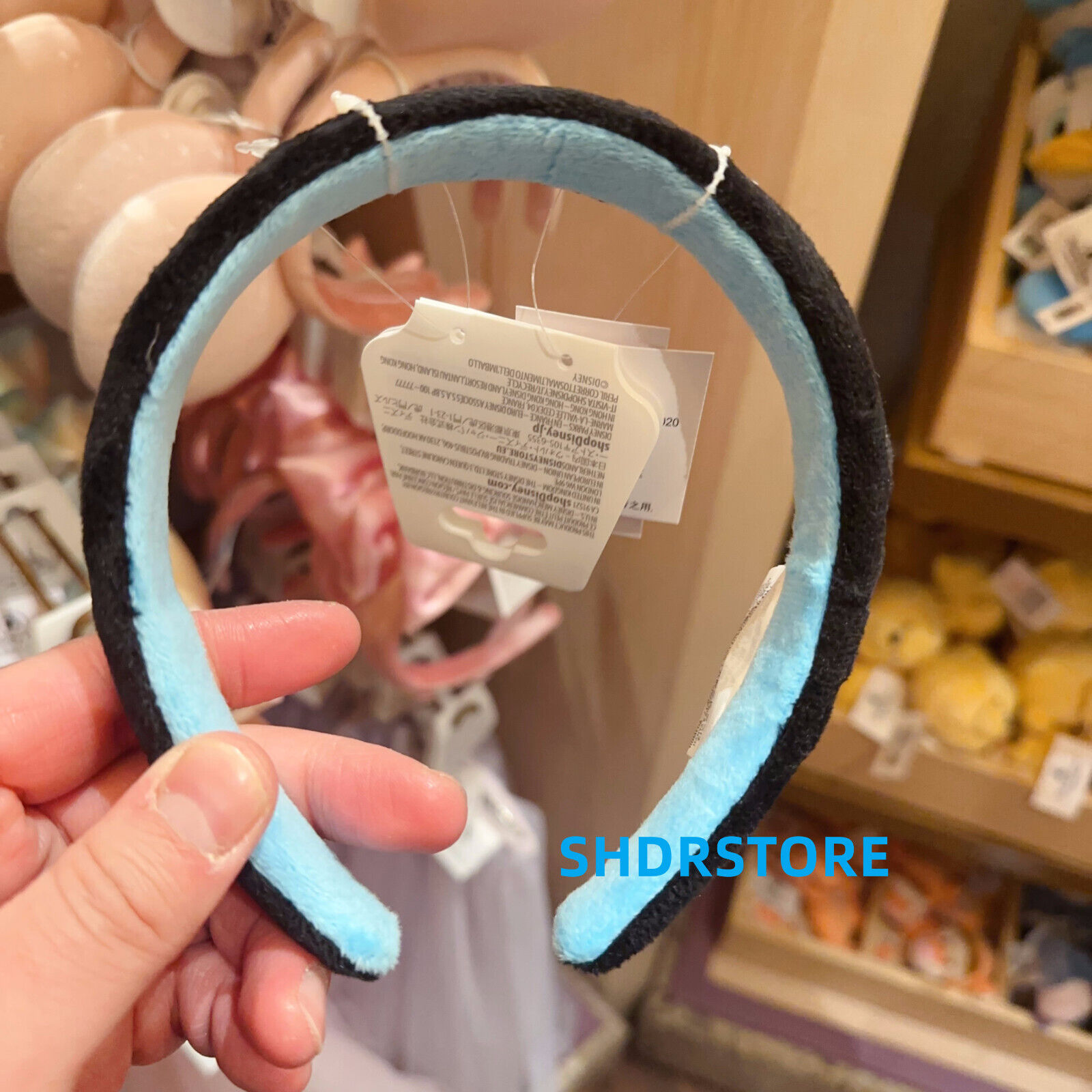 Disney authentic with tag custom your ear headband black color disneyland
