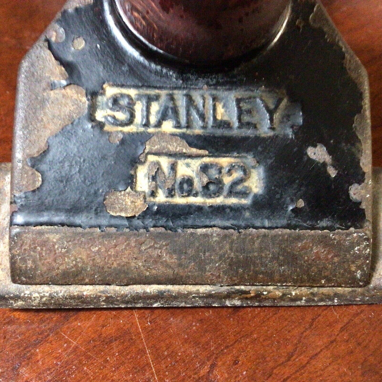 ATQ. STANLEY No 82 Cabinet-Furniture Wood Scraper W/ Blade, Pat. 7/11/1933