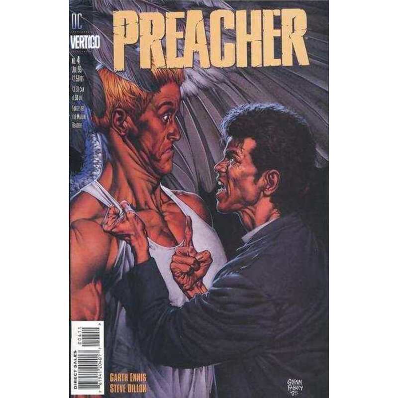 Preacher #4 in Near Mint condition. DC comics [q`