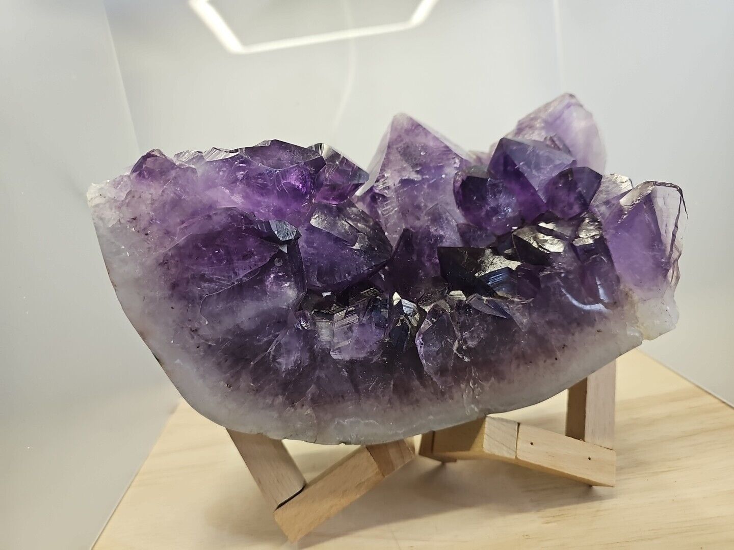 6.5lb Natural Amethyst Quartz Crystal