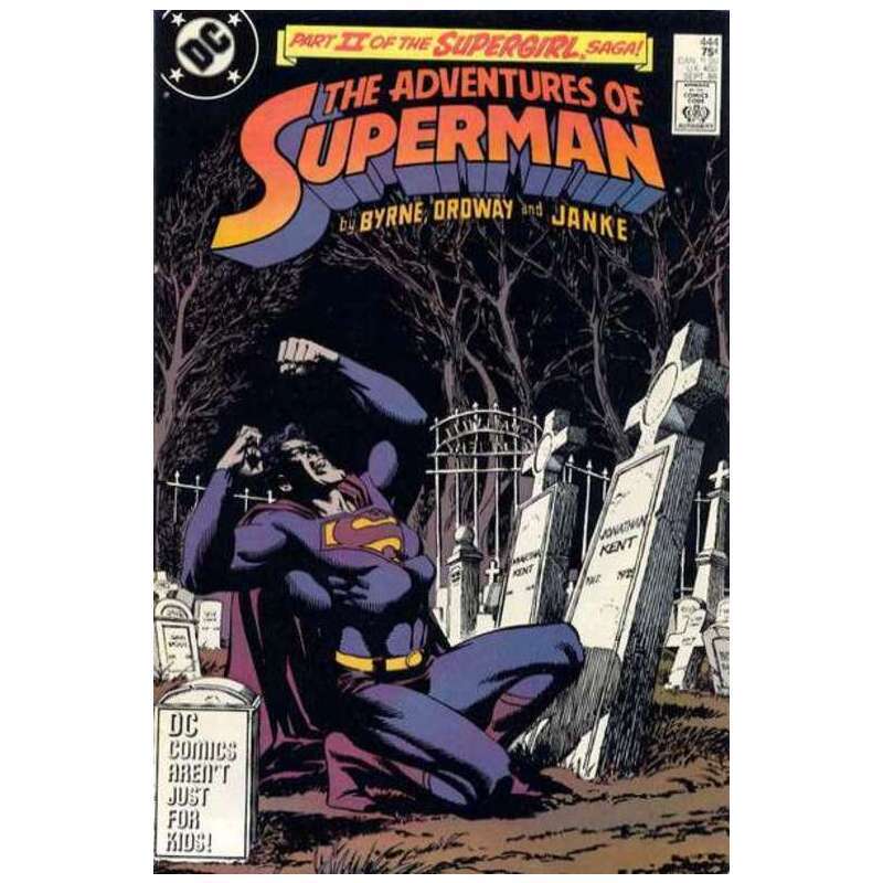 Adventures of Superman (1987 series) #444 in VF minus condition. DC comics [p}