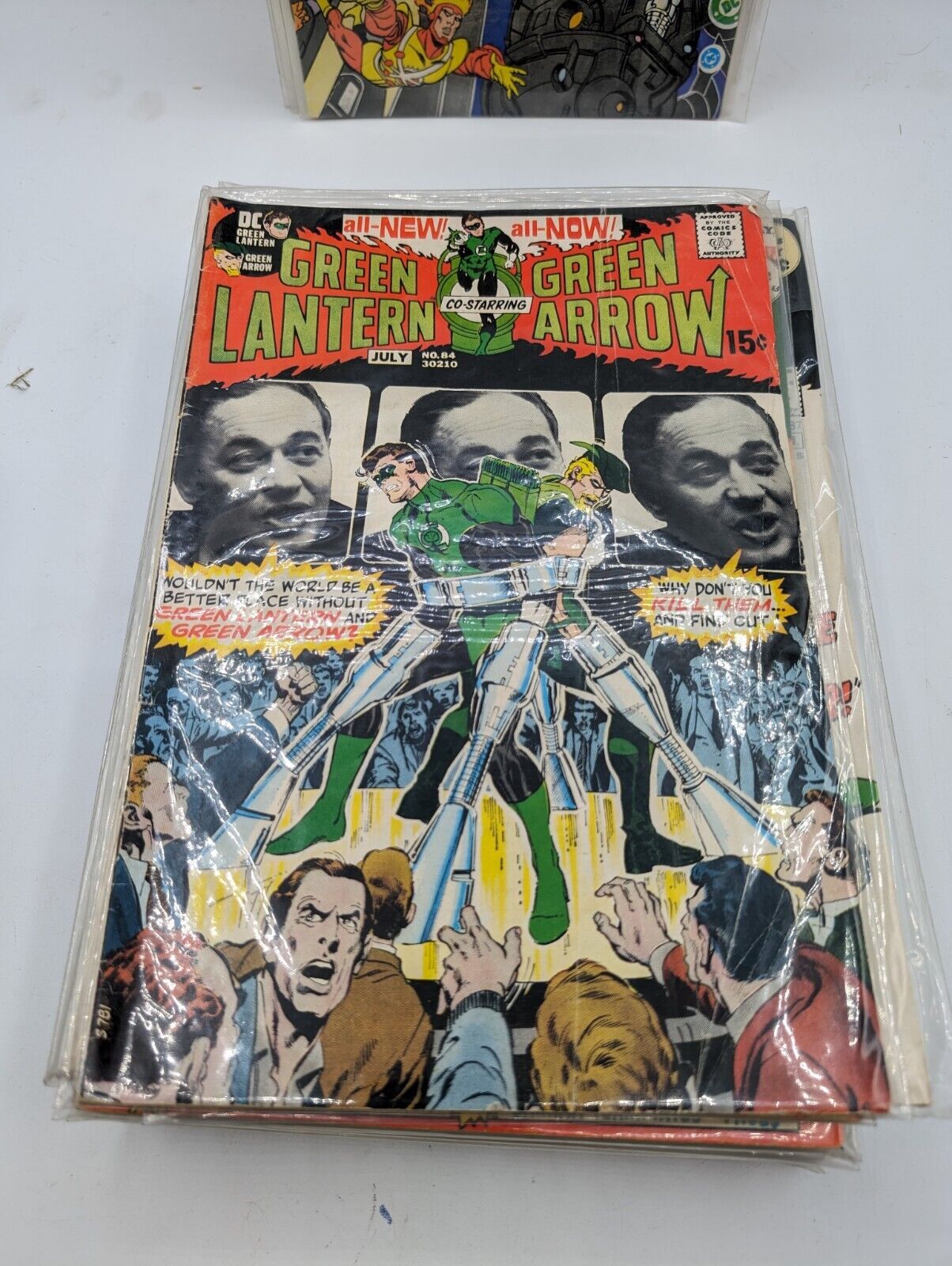 DC Comics Green Lantern #84 July 1971 Co-Starring Green Arrow Neal Adams art