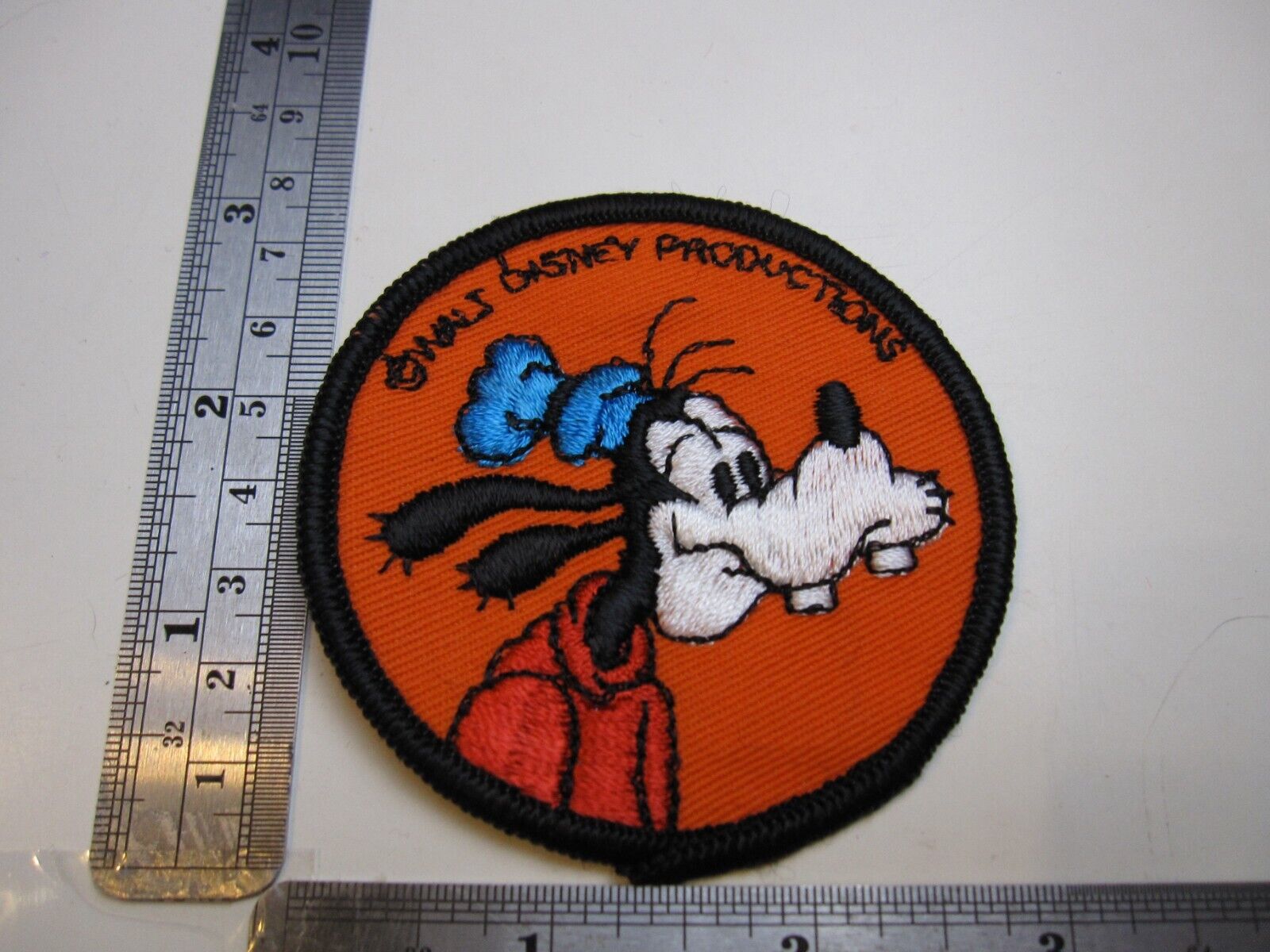 Vintage Walt Disney Productions Goofy Patch BIS