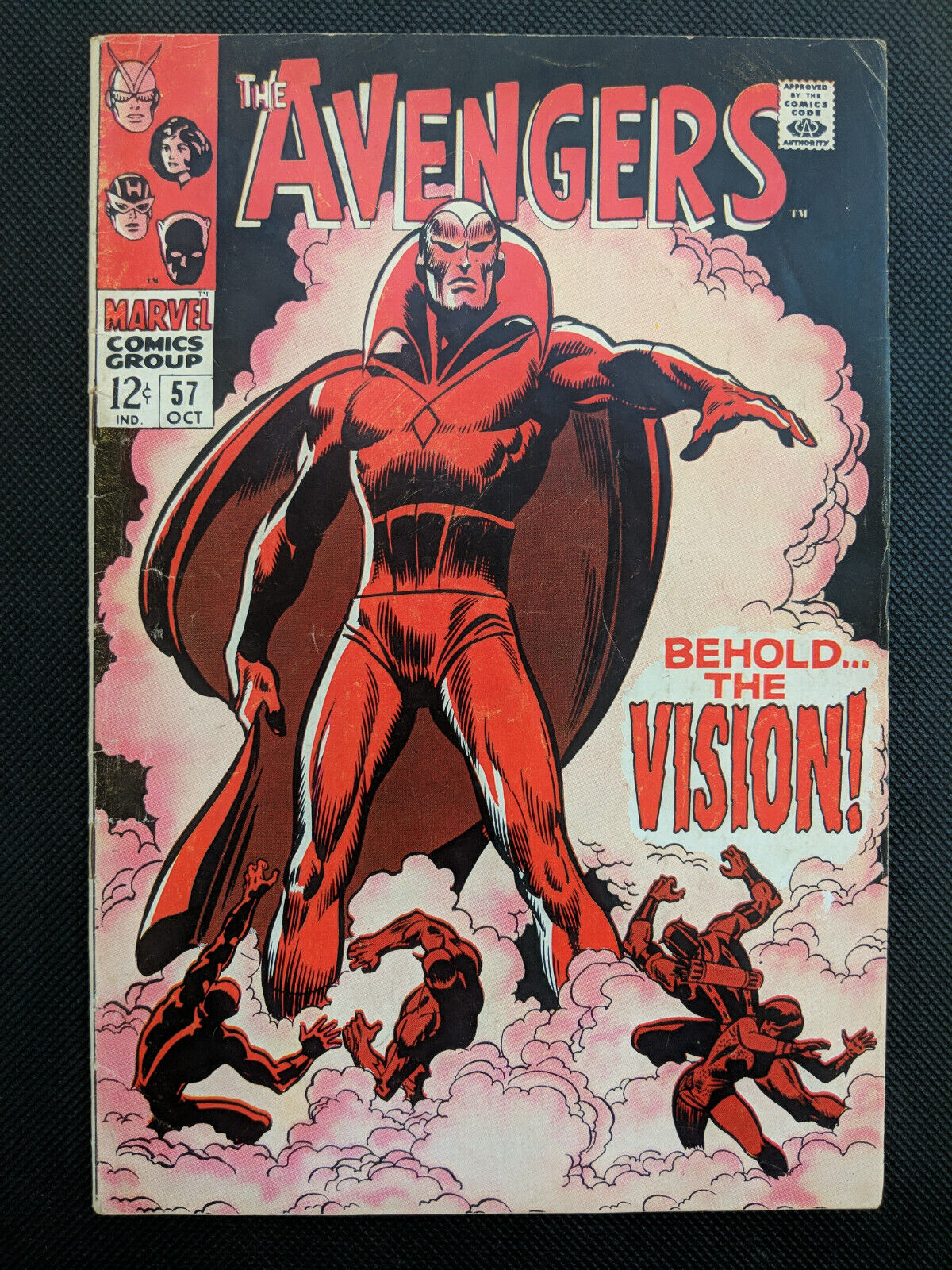 Avengers #57 (1968)  2nd app of Ultron  --  1st Appearance of The Vision     KEY