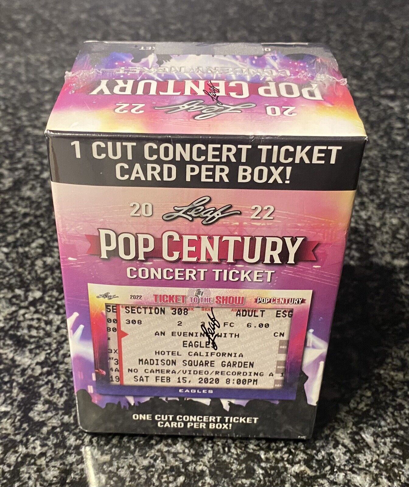 2022 Leaf Pop Century Ticket To The Show Blaster Box Aerosmith? Beatles? 🎟️🎤