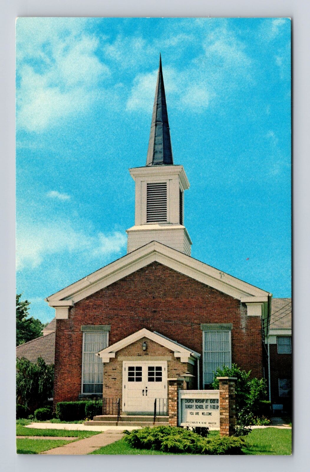 Strongsville OH-Ohio, The United Church Of Christ, Antique, Vintage Postcard