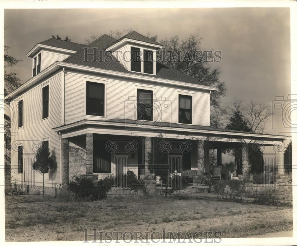 1938 Press Photo Alabama-Athens College building exterior. - abnx01835