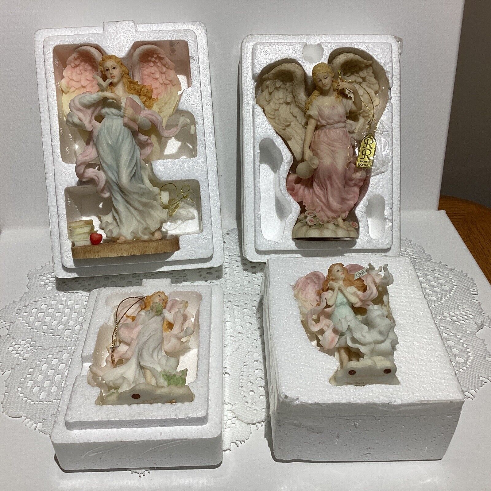 4 Pc Lot Seraphim Angels Collection Beautiful 2 W/box 3 DAY SALE