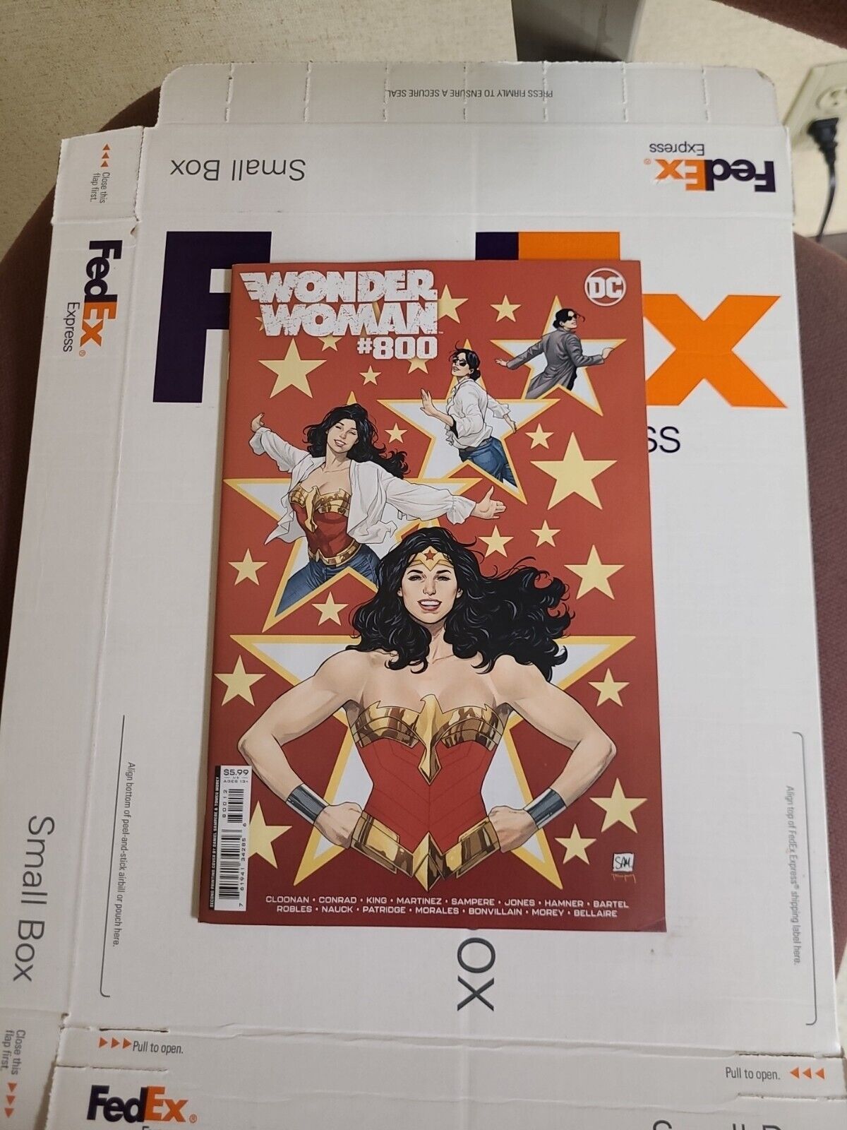 WONDER WOMAN 800 2ND VARIANT 1ST TRINITY DC COMICS 2023 NM- OR BETTER