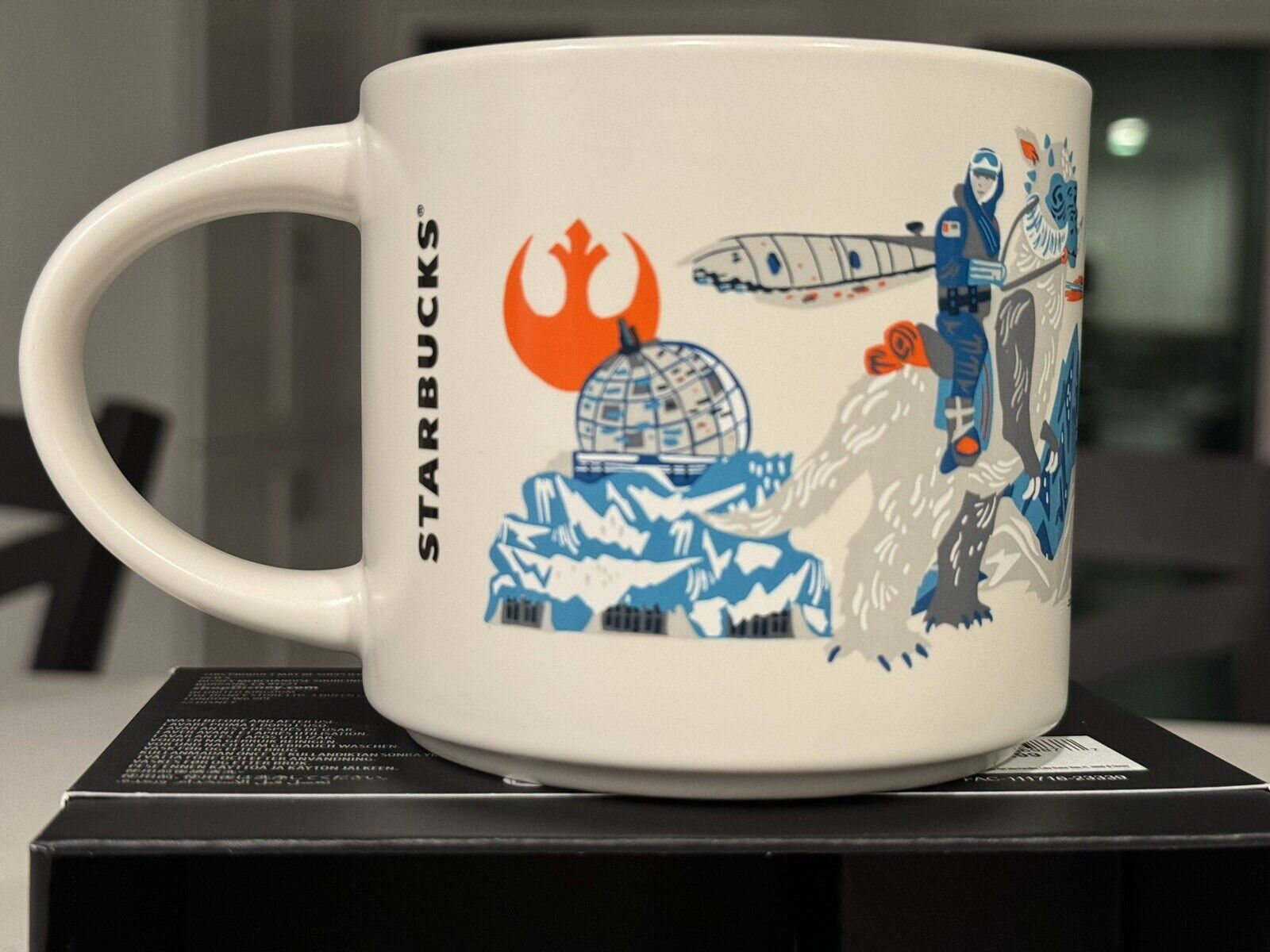Disney Parks 2024 Star Wars Starbucks Discovery Series Hoth Coffee Mug