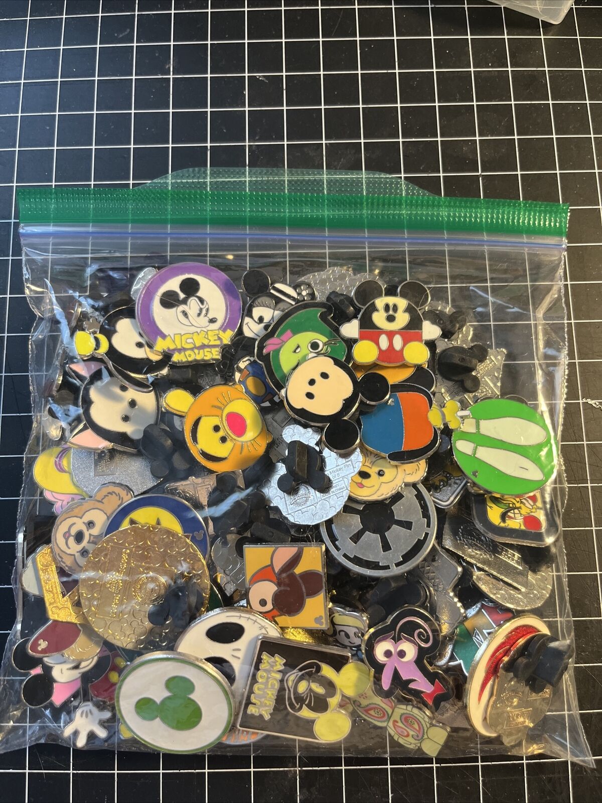 Disney Trading Pin Lot Of 65 Pins