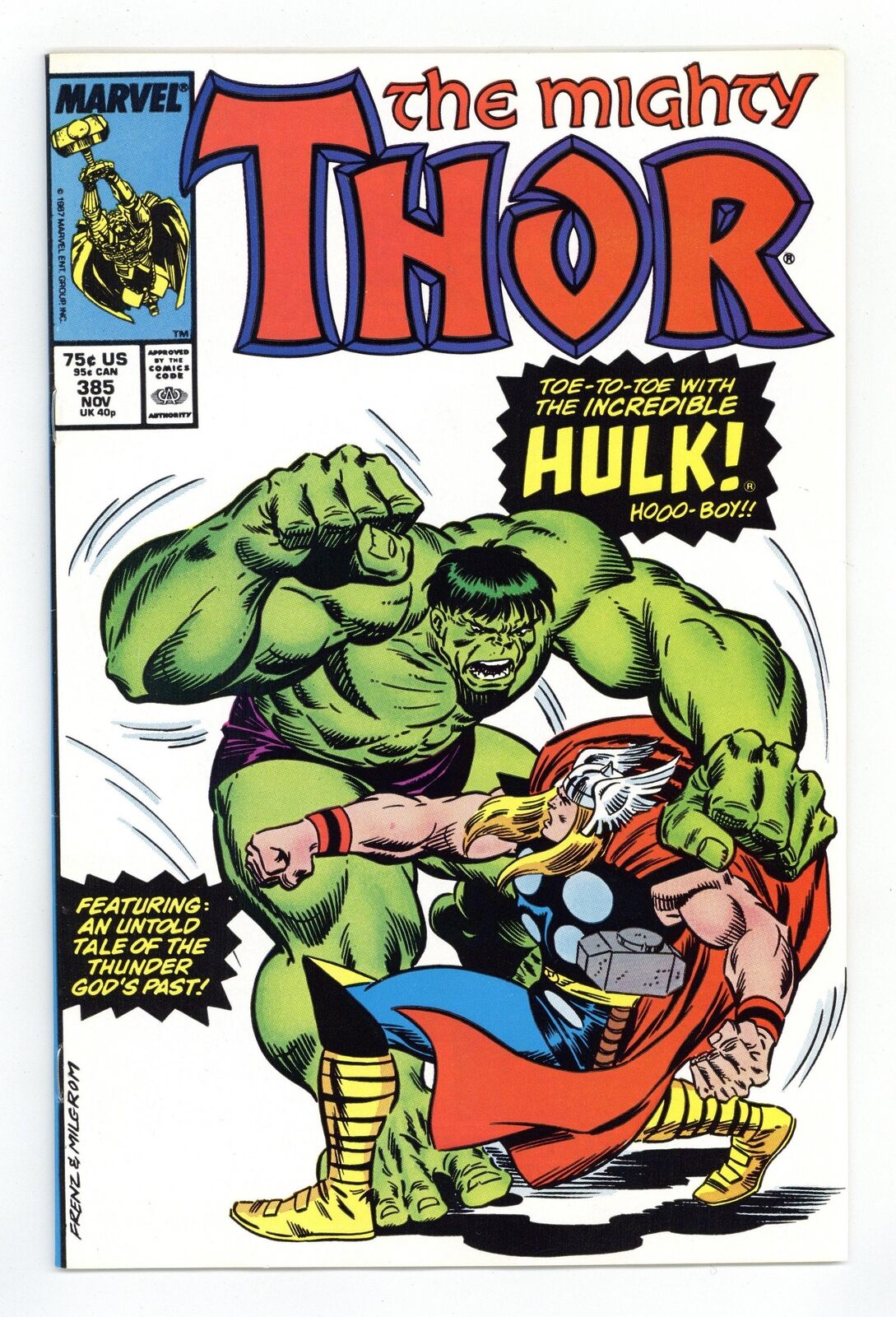 Thor #385 FN+ 6.5 1987