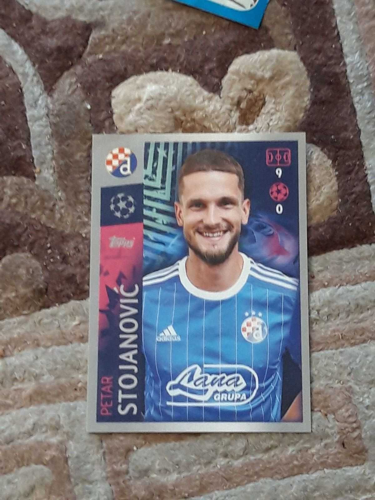 2019/2020 Champions League Topps #548 Petar Stojanovic