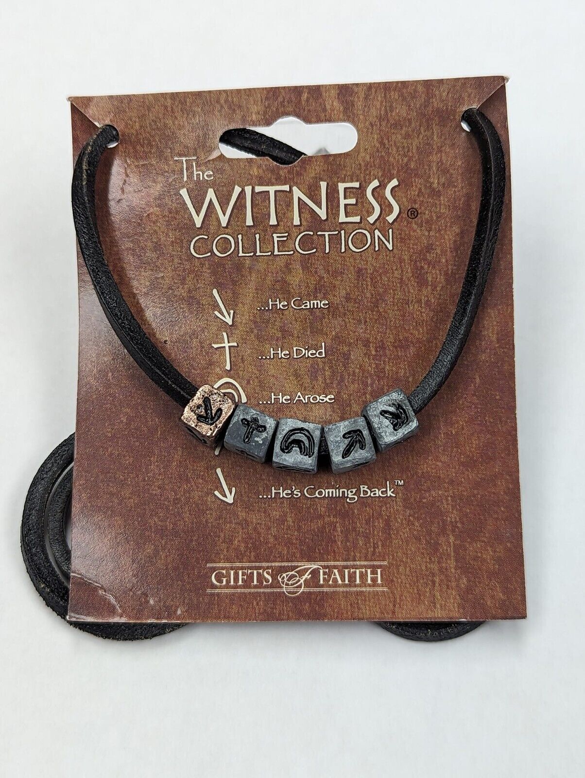 Witness NECKLACE - HE Came HE Died HE Arose HE Ascended HE'S Coming back
