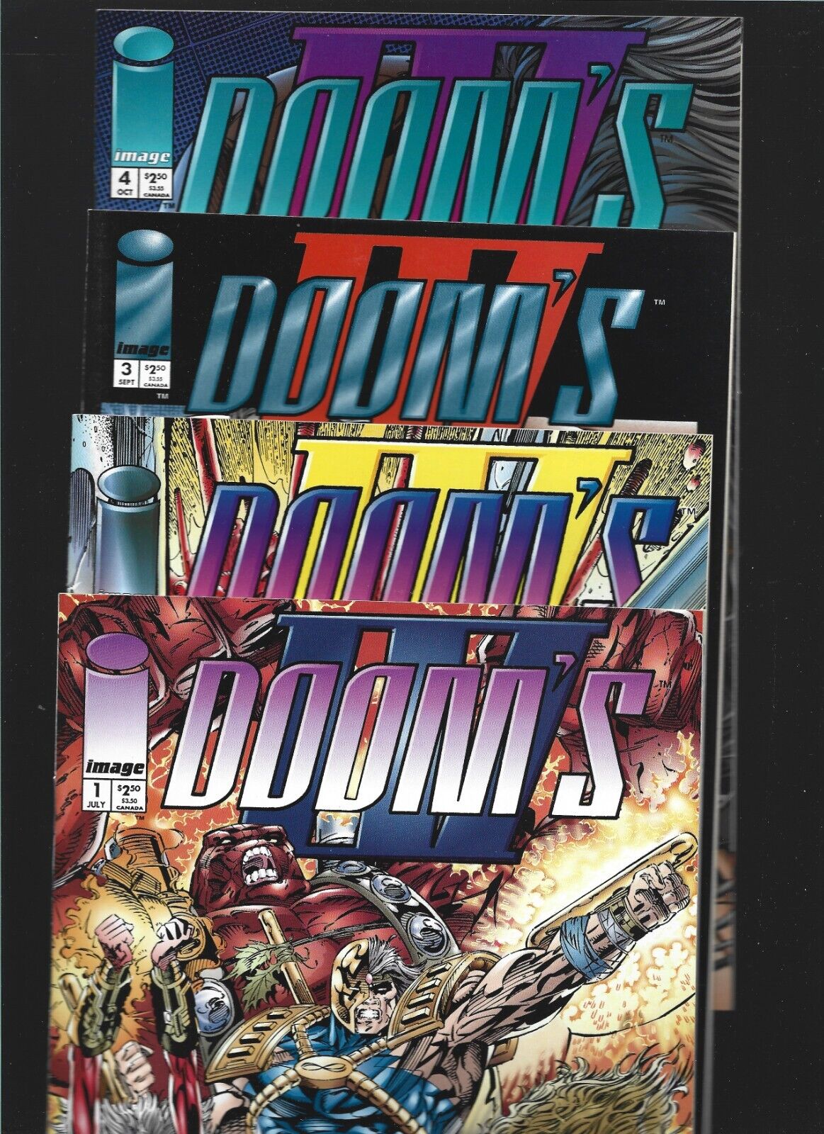 IMAGE COMICS - Doom's IV #1-4 complete set