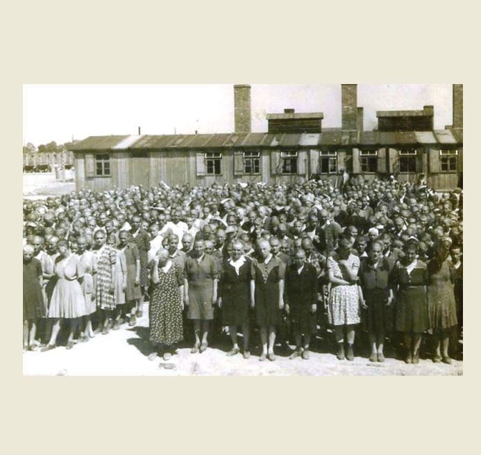 German Concentration Camp PHOTO World War II, Prisoners Arrive