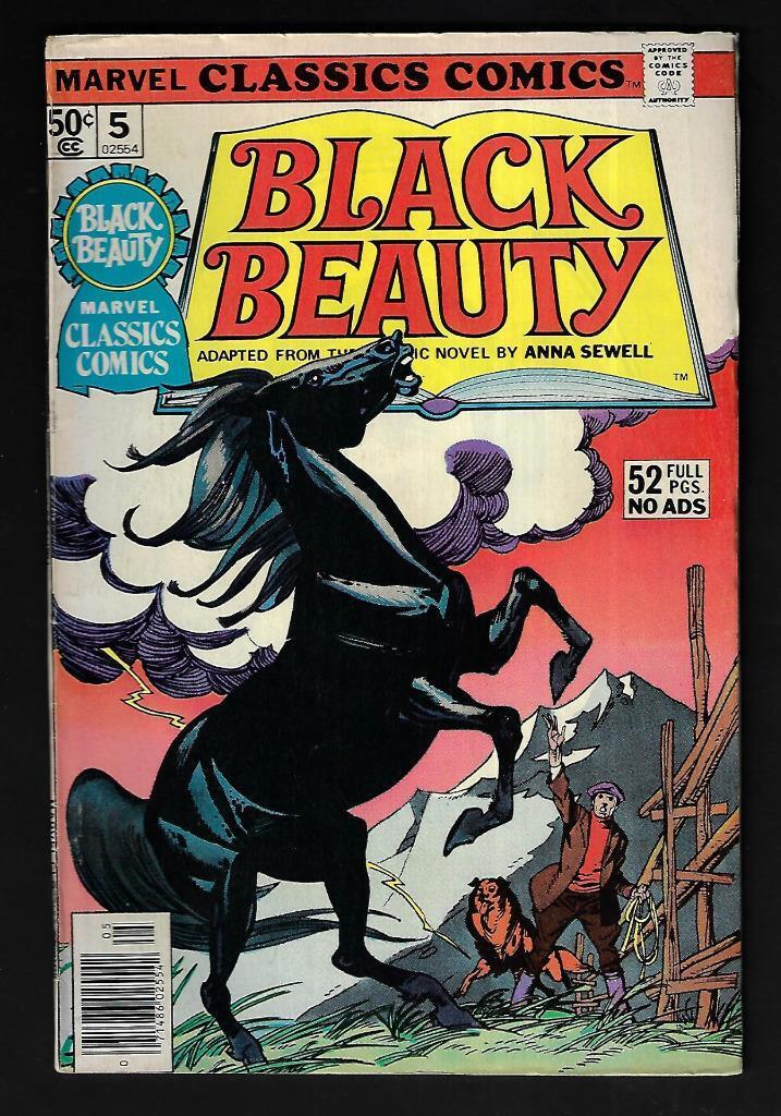 1976 Marvel Classics Comics Black Beauty #5 - VERY FINE