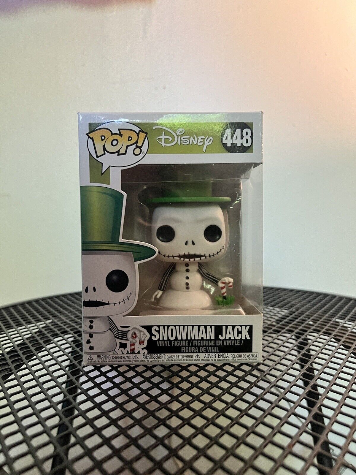 Funko Pop Vinyl Disney Nightmare Before Christmas Snowman Jack 448 Unopened Box