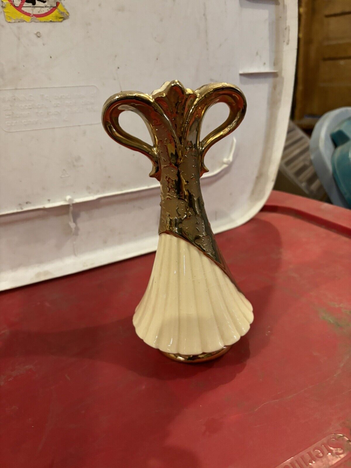 Vintage Bridal Vase  ￼