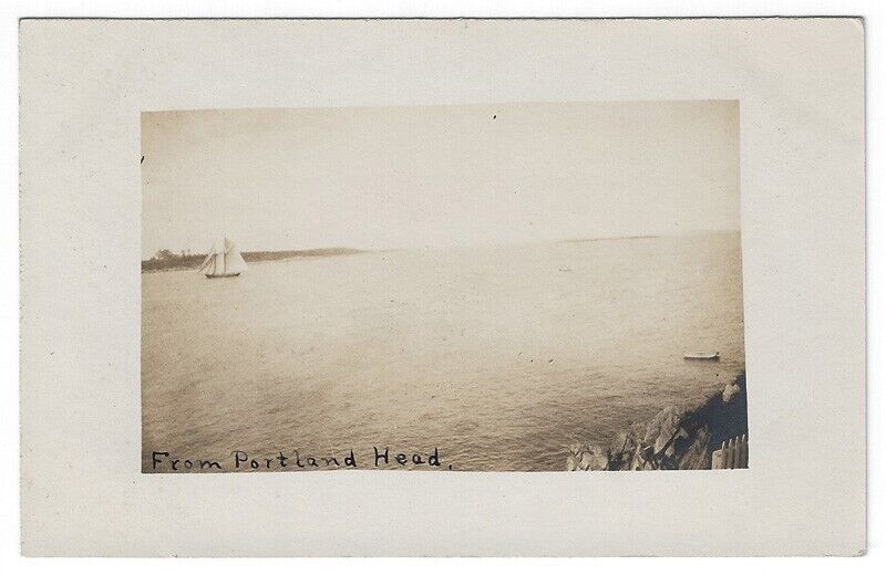 RPPC, Early View From Portland Head