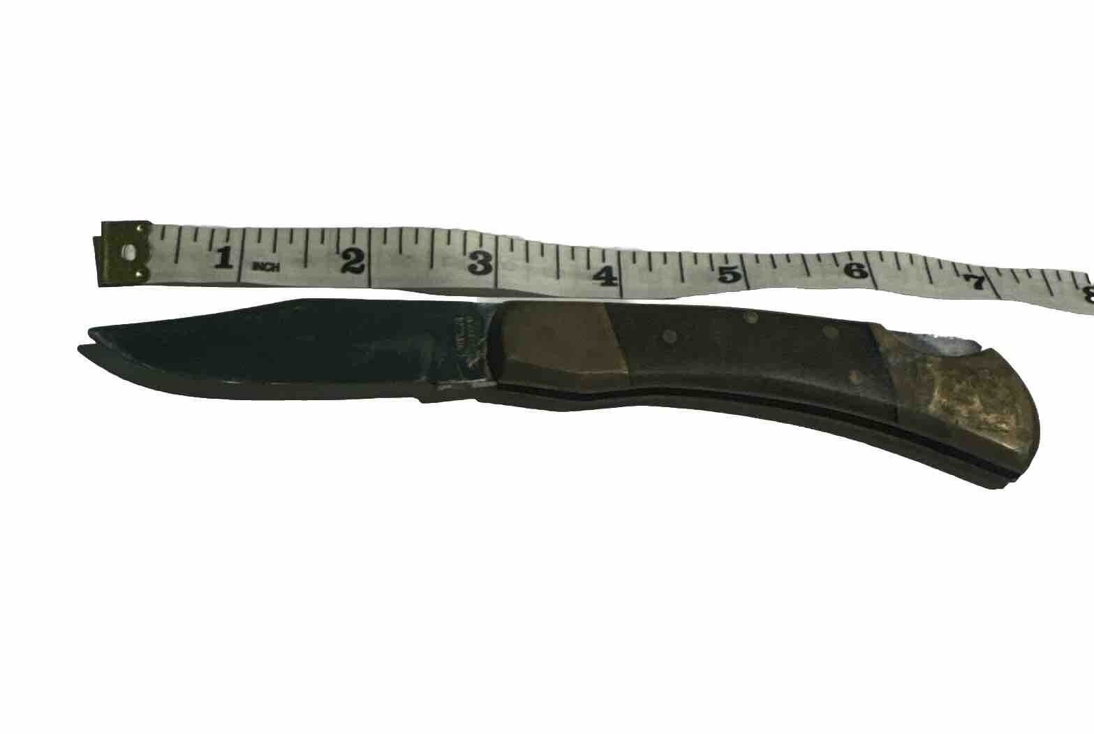 Vintage Pocket Knife Folding Single Stainless Blade Pakistan