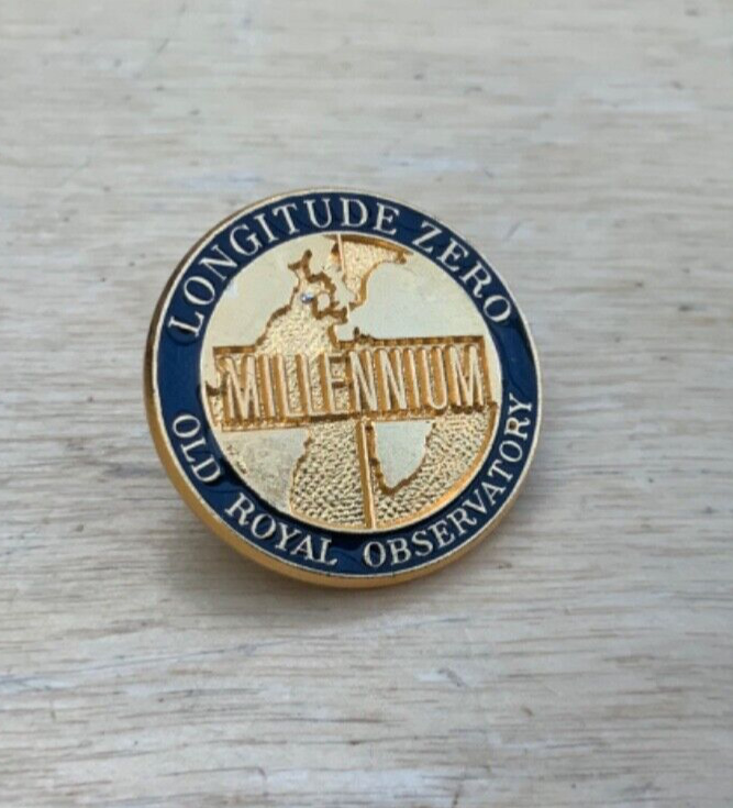 Vintage Royal Observatory Greenwich Pin Badge Astronomy Memorabilia Collectables