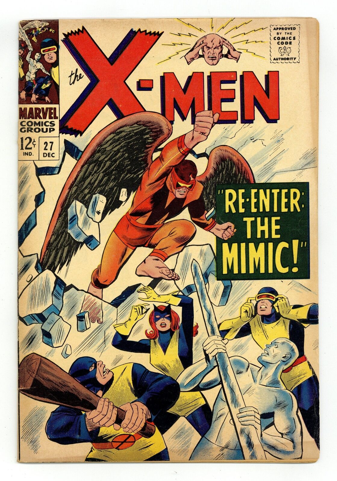 Uncanny X-Men #27 GD+ 2.5 1966