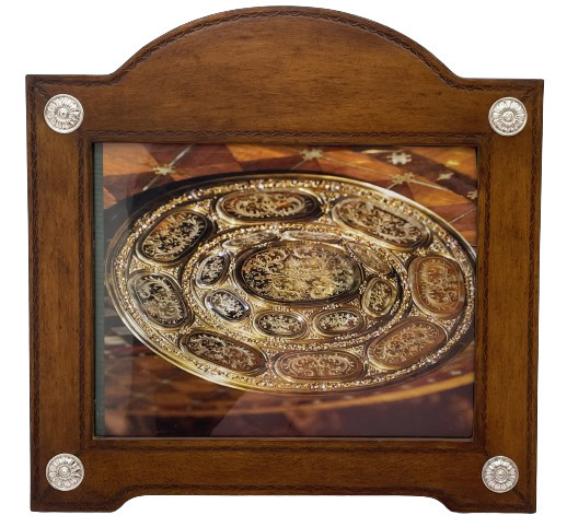 30% OFF Sale William Scott Leather & Sterling Silver Picture Frame