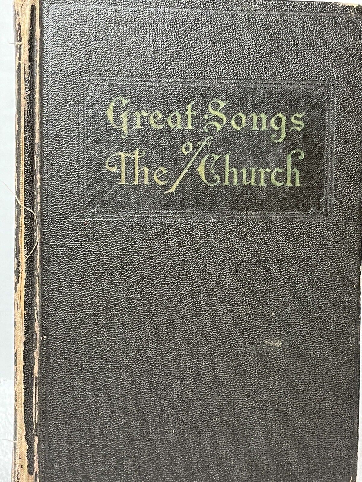 Great Songs Of The Church #2 By E.L. Jorgensen 1928 Hardcover (spine worn)