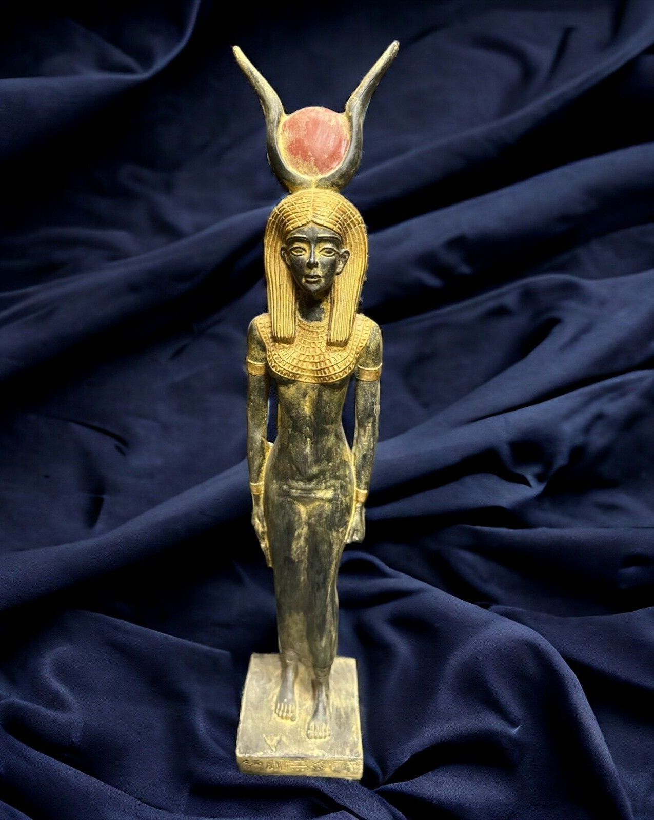 Egyptian Hathor Statue Ancient Antiques Goddess of Sensuality Pharaonic Rare BC