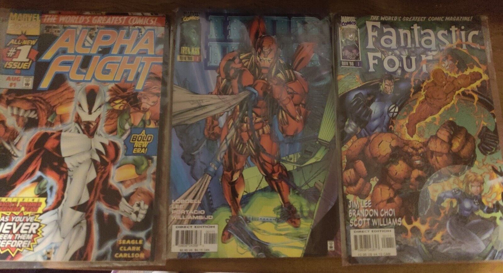 Alpha Flight #1 (Marvel 1997) IRON MAN 1, FANTASTIC FOUR 1