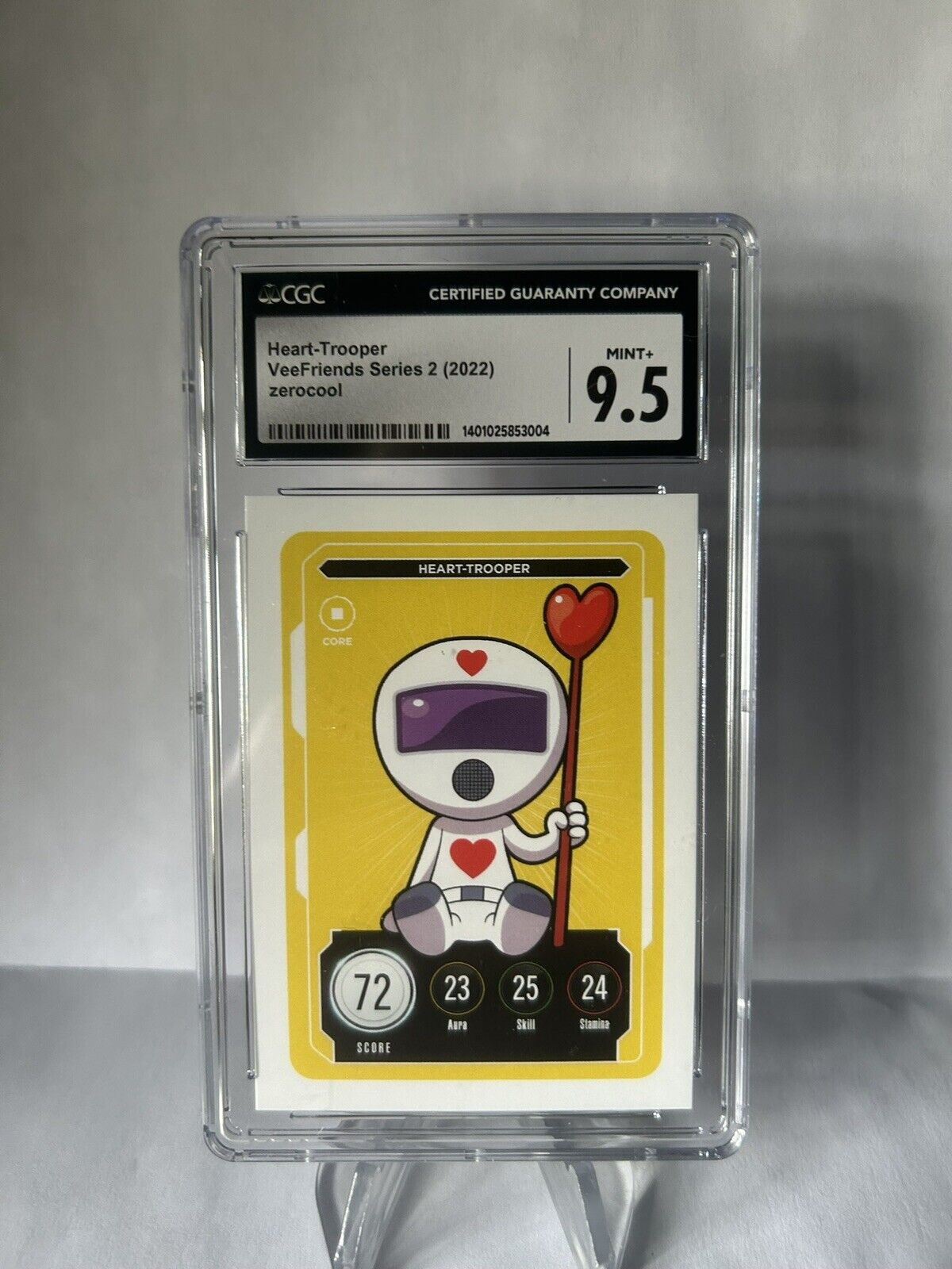 Heart-Trooper CGC 9.5 Mint + VeeFriends Series 2 Compete and Collect