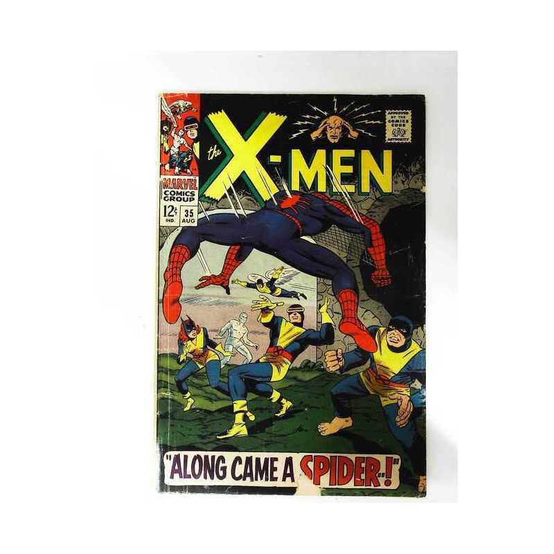 X-Men (1963 series) #35 in Fine minus condition. Marvel comics [s]
