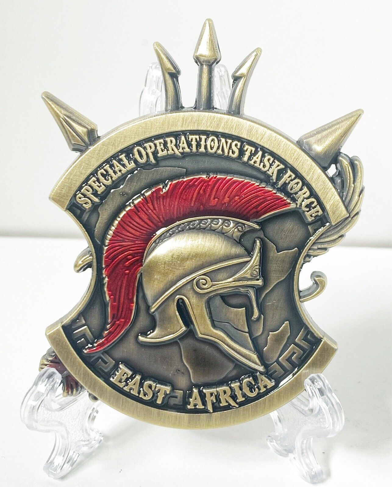 Awesome Special Operations Task Force East Africa Deployment 2022 Challenge Coin