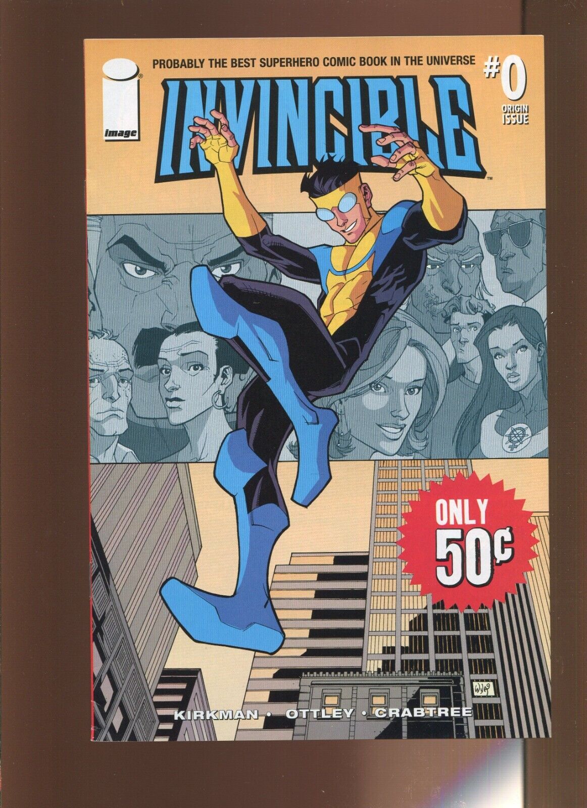 Invincible #0 - Origin Issue. Ryan Ottley Cover and Interiors.  (9.0/9.2) 2000