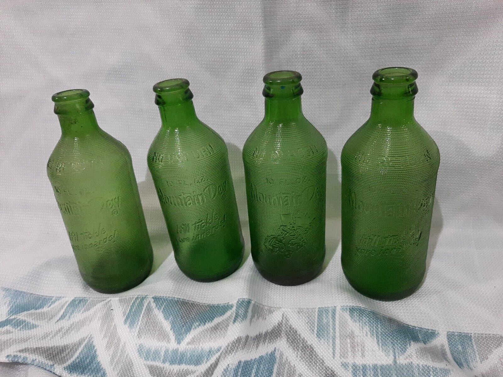 Extremely Rare 1960s Mountain Dew Bottles