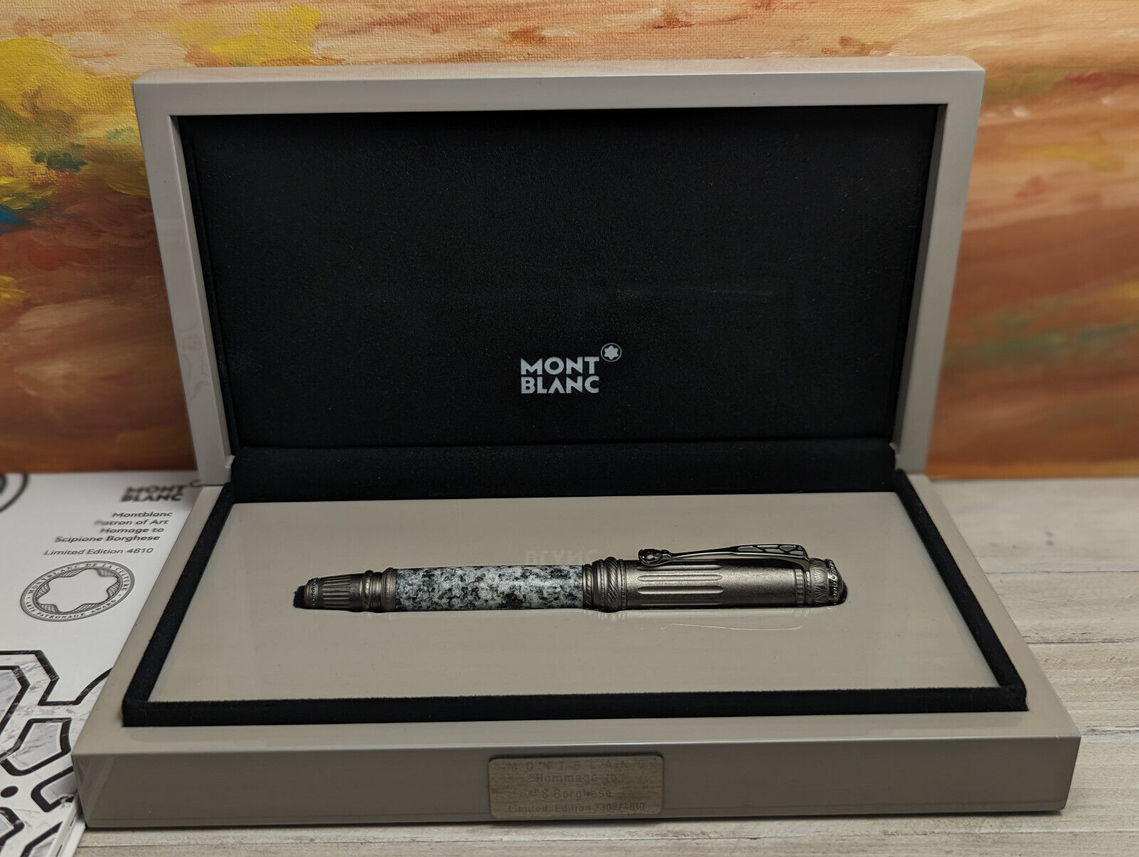 MONTBLANC Patron of Art Homage to S. Borghese Limited Edition 4810 Fountain Pen