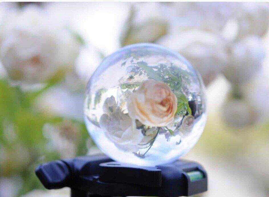 60mm Photography Crystal Ball Sphere Decoration Lens Photo Prop Lensball Clear