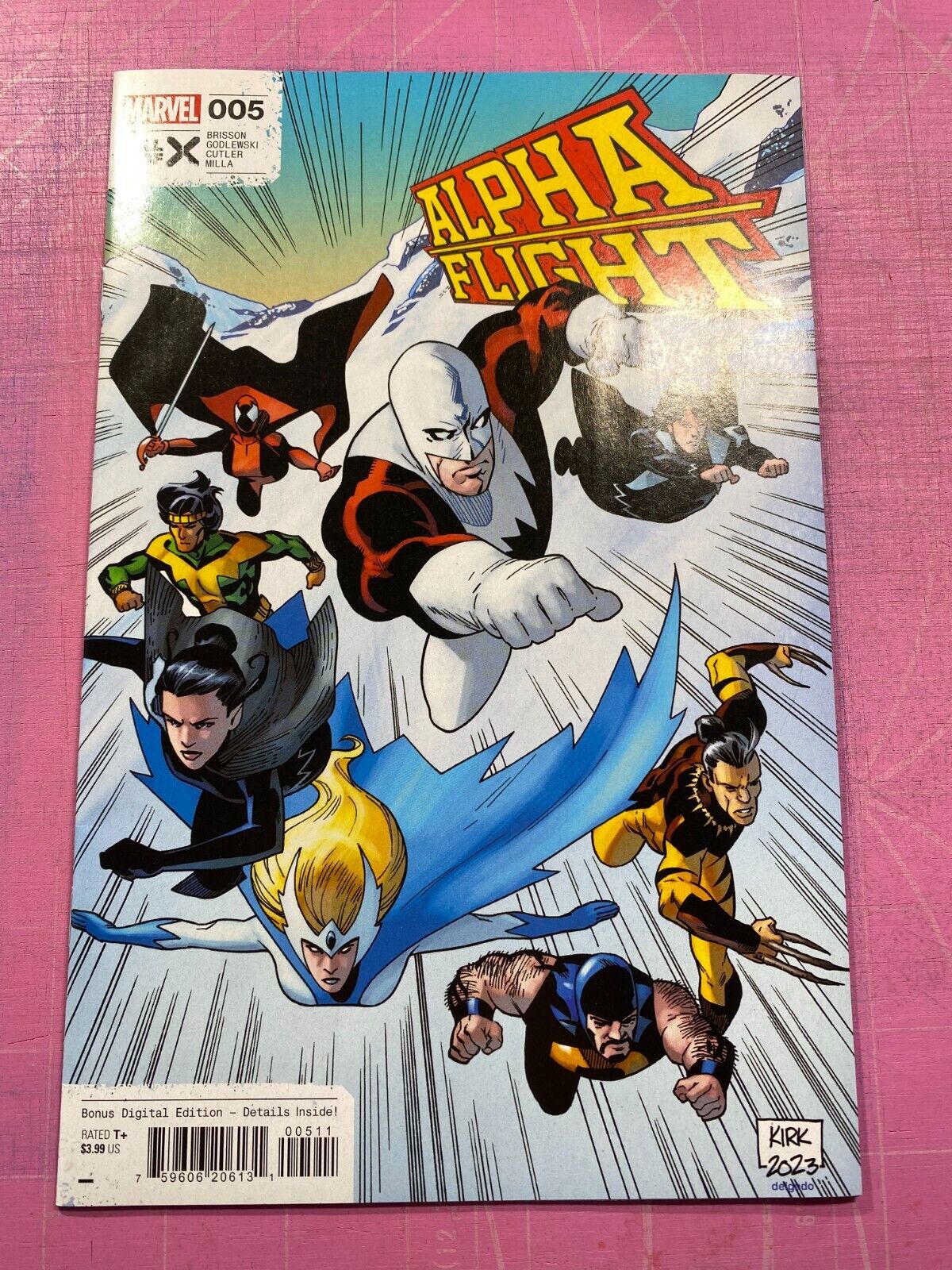Alpha Flight # 5 (2024) NM+ 9.4 Fall of X. Limited Series, final issue