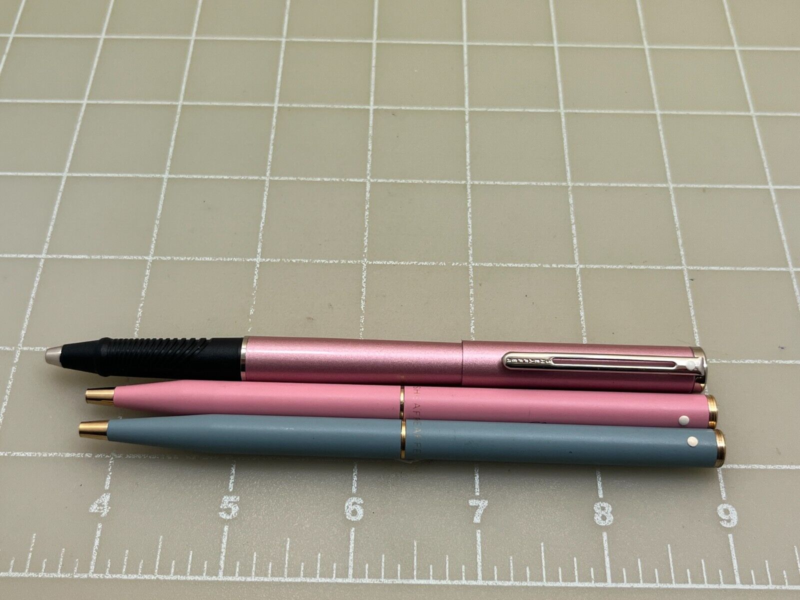 Judd's Lot of 3 Very Nice 1980's Sheaffer Ballpoint Pens