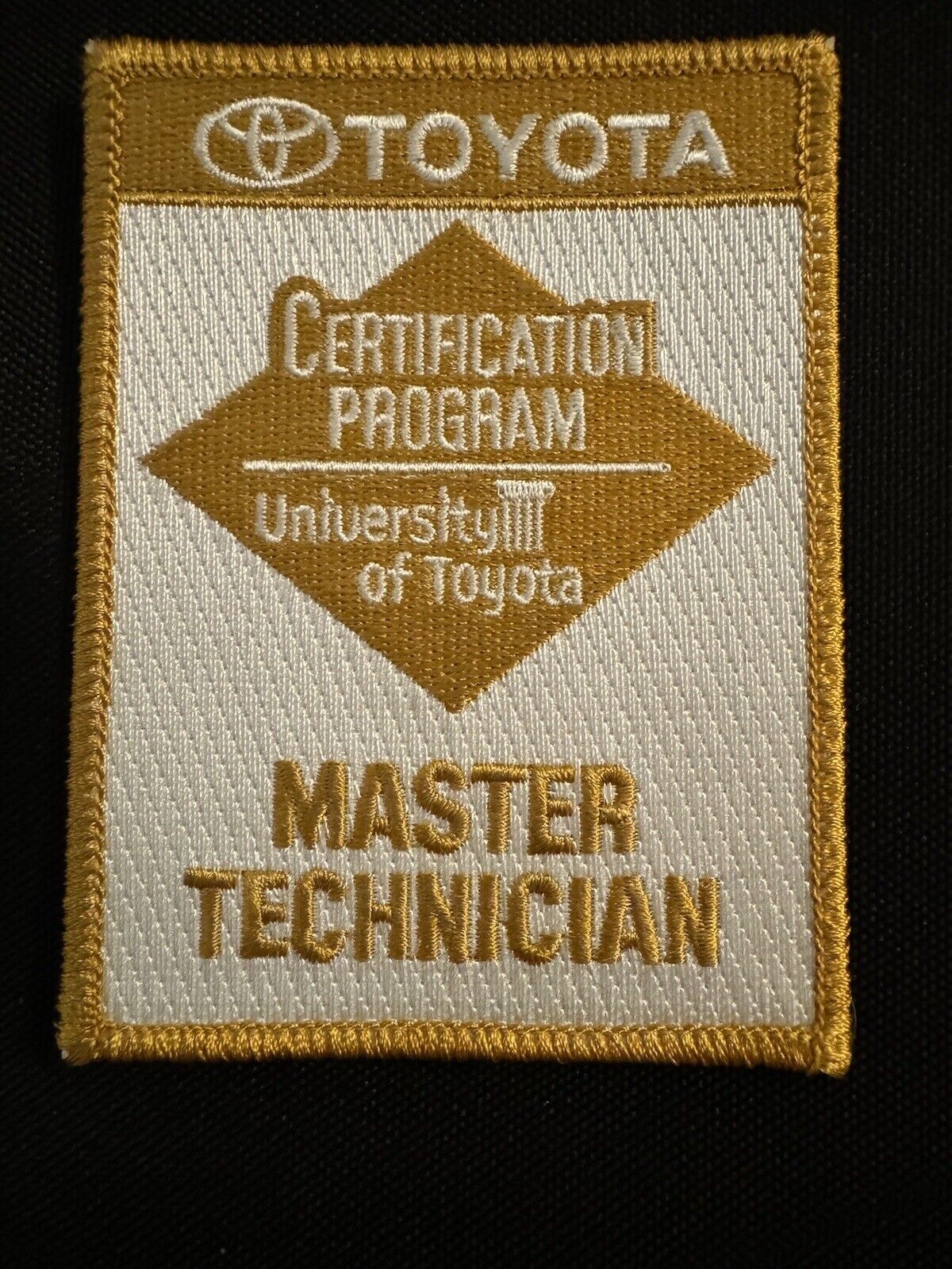 Toyota Master Technician Patch New 