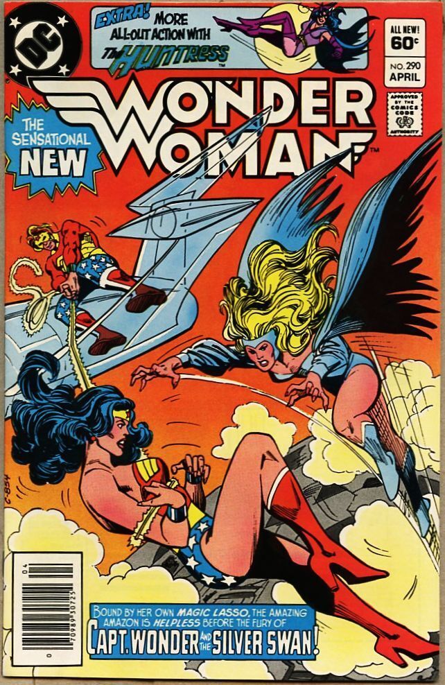 Wonder Woman #290-1982 fn- 5.5 Gene Colan Huntress Blockbuster
