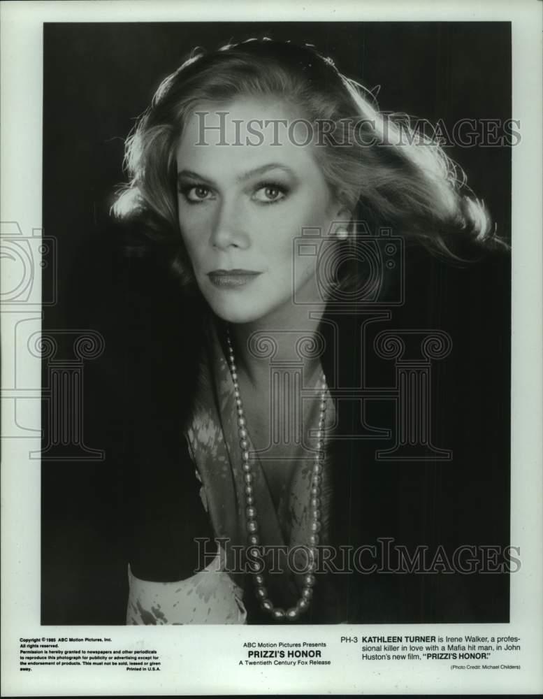1985 Press Photo Kathleen Turner as Irene Walker in \