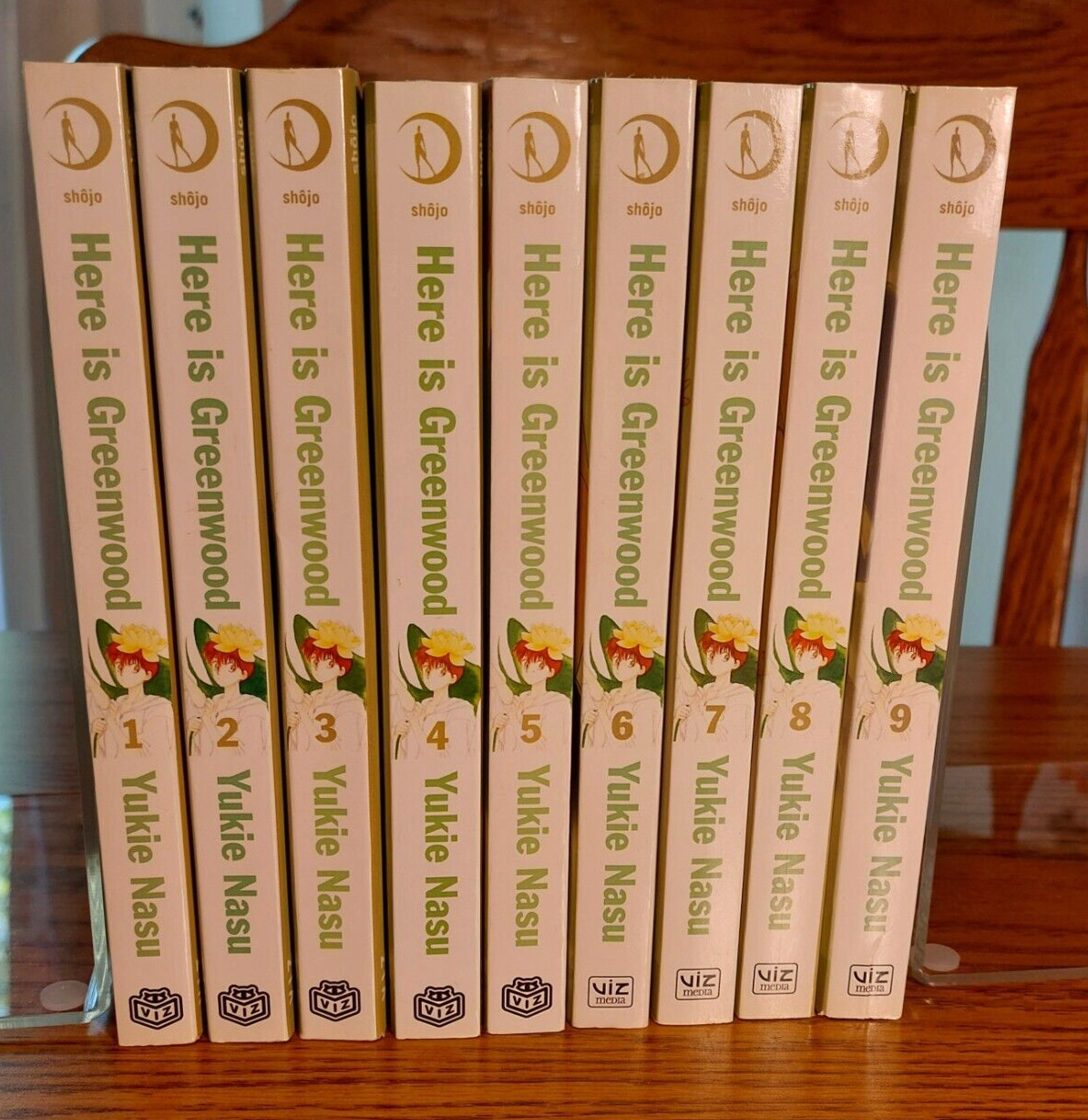HERE IS GREENWOOD VOLS 1,2,3,4,5,6,7,8,9 COMPLETE LOT *ENGLISH*