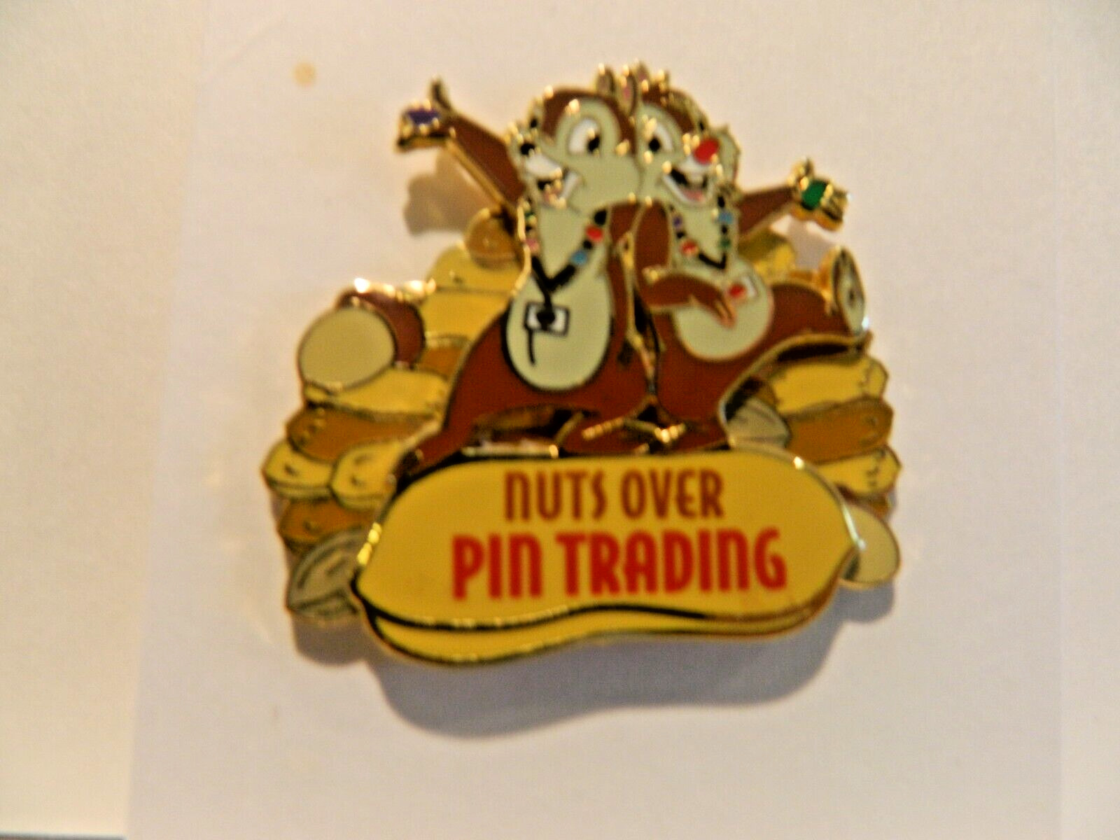 8764 DISNEY PIN CHIP AND DALE NUTS OVER PIN TRADING