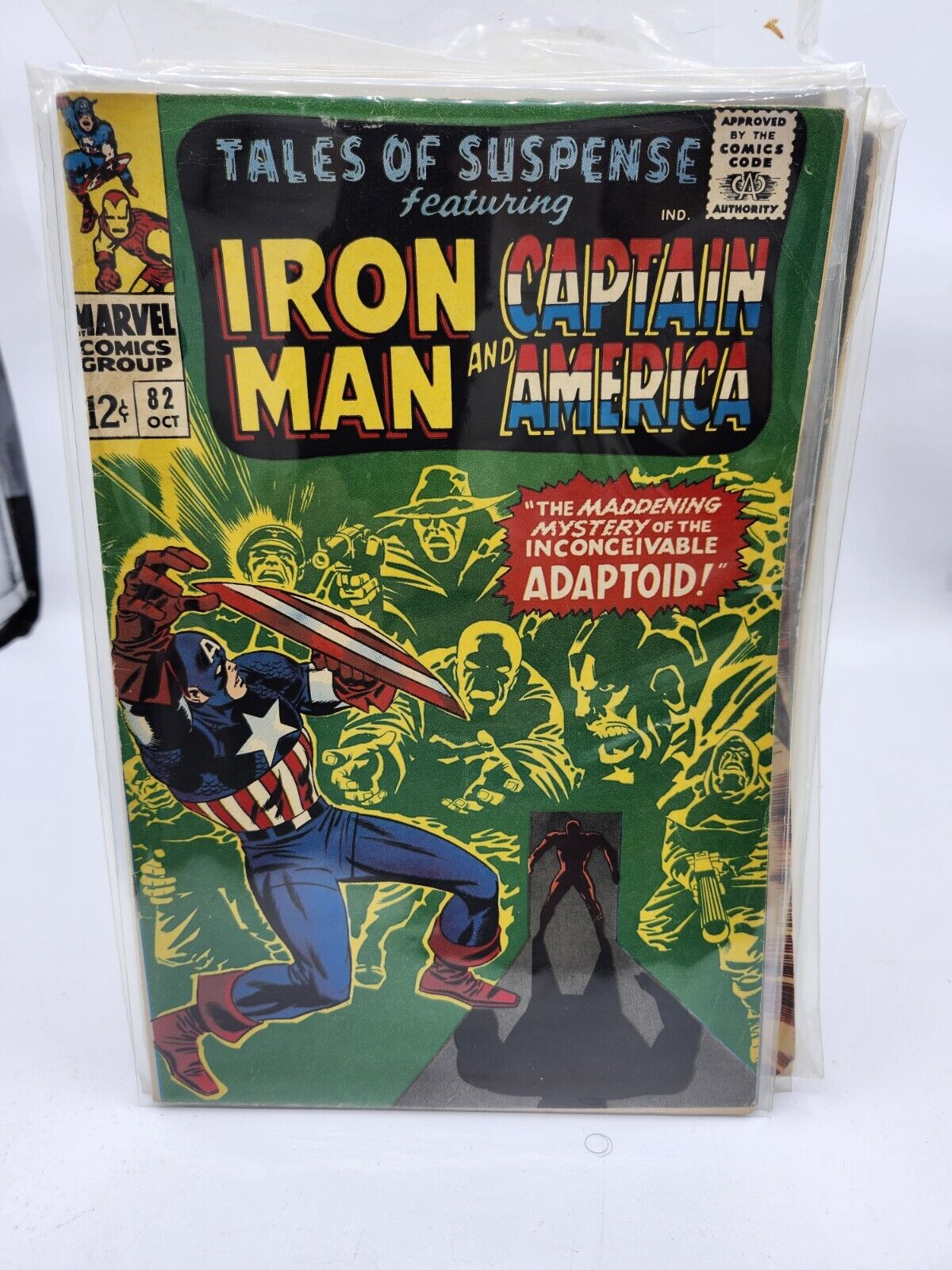 Tales of Suspense #82 1st Appearance Adaptoid Marvel Comics 1966 Captain America